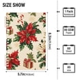 thumbnail image 2 of FORMRS 1-Subject Spiral Notebook 8" x 5" College Ruled 60 Refillable Sheet A5 Hard Cover, Christmas Poinsettia, 2 of 7