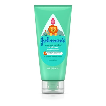 Johnson's No More Tangles Conditioner, Paraben Free, 6.8 fl. oz