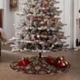 thumbnail image 4 of Sikiie Golden Snowflakes Christmas Tree Skirt, Christmas Tree Decorations, Christmas Decor, Tree Mat Decoration(30-48IN)-30", 4 of 6