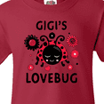 thumbnail image 4 of Inktastic Valentine's Day Gigi's Lovebug Youth T-Shirt, 4 of 5