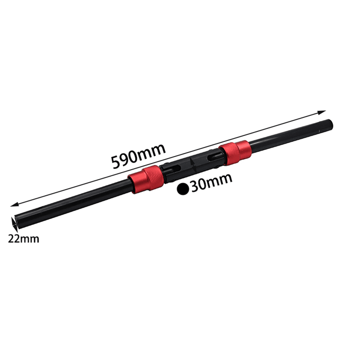Folding Handle Bar Bike 90 Degree Fold Aluminium Kick Stunt Scooter Electric Bicycle Handlebar,1 x Folding Handlebar,Black
