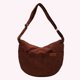 thumbnail image 3 of Bolso Bandolera Pana para Mujer Bolso Compras Informal Media (marrón), 3 of 9