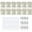 White, variant on Pack Of 12 Thickened Fabric Curtain Weights Seal Sandbags with Secure Metal Clip for Outdoor Blow Weather Use