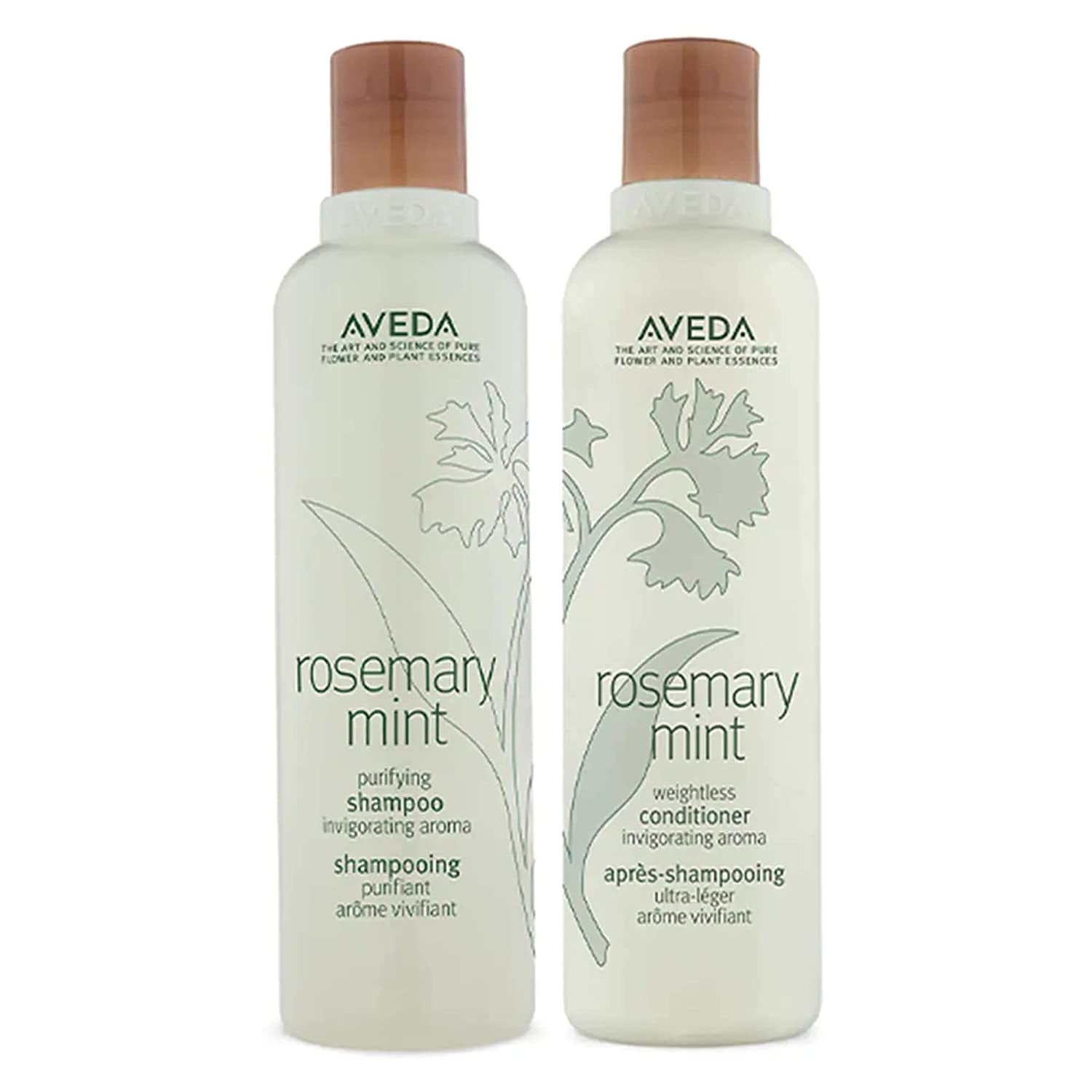 Aveda Rosemary Mint Purifying Shampoo & Weightless Conditioner set - Walmart.com