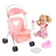 thumbnail image 2 of ToysToy Juego de 12 ToysToy Doll ToysToy con juego de simulación Cochecito de juguete Regalo para niños pequeños y Rosado, 2 of 9