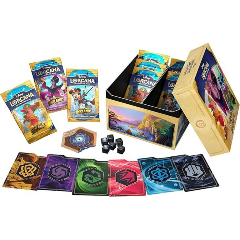 Illumineer's Trove(箱+グッズのみ) 3種セット (1) Disney Lorcana: Into the Inklands Toy Collector Box