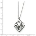 thumbnail image 2 of 925 Sterling Silver Vintage Antiqued Family Blessings 18in Pendant Necklace Charm Chain 18", 2 of 5
