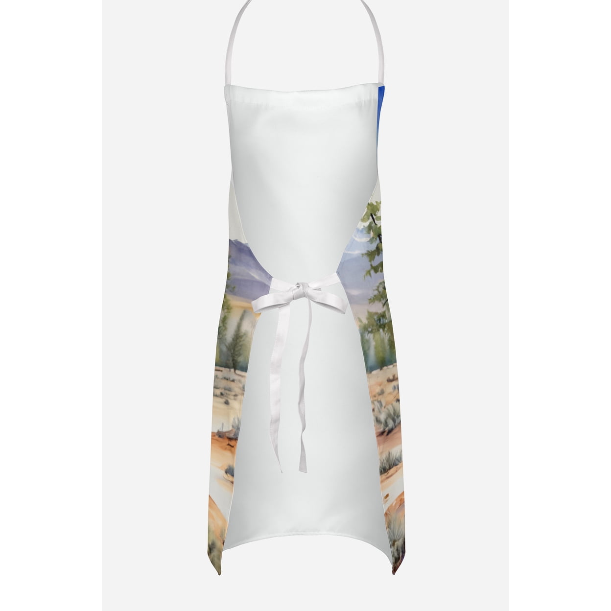 Afghan Hound Cowboy Welcome  Apron 27 in x 30 in