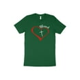 thumbnail image 5 of Blessed Heart Christian Religious Faith Inspirational Gift for Religious Men Women Kids Boys Girls T-Shirt, 5 of 10