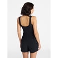 thumbnail image 4 of Avia Women's Mixed Media Active Romper, Sizes XS-XXXL, 4 of 6
