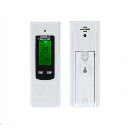 Wireless Temperature Controller Electric Thermostat RF Plug Remote Control (Best Thermostat For Bearded Dragons)