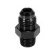 thumbnail image 1 of AN6 Macho a 1/4" NPT Macho Coche Llamarada Reductor Conexión Adaptador Negro, 1 of 1