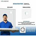 thumbnail image 4 of Extractor de Baño Ventilador Temporizador 100mm con Sensor de Humedad y Válvula Antirretorno 95m³ / Extractor de Aire Silencioso / blanco, 4 of 5