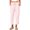 Pink-a, variant on Vivianyo HD Women's Solid Drawstring Elastic Waist Pull On Long Pants, Summer Lightweight Full Length Straight Leg Trousers with Side Pockets for Travel Casual Daily Wear, Sizes S-3XL