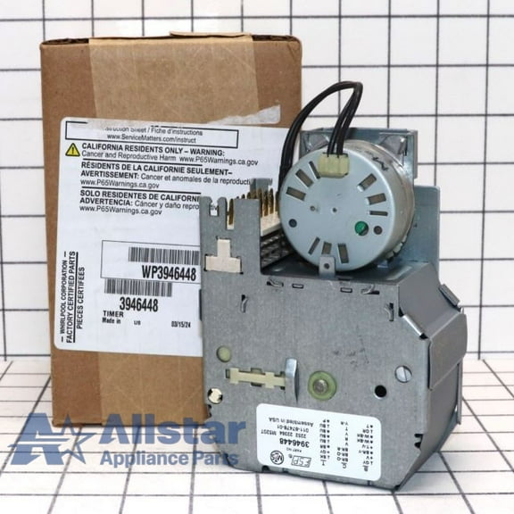 Whirlpool Washing Machine Timer WP3946448
