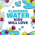 thumbnail image 3 of Capri Sun Roarin' Waters Grape Geyser Flavored Water Kids Drink Pouches, 10 Ct Box, 6 fl oz Pouches, 3 of 15