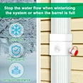 thumbnail image 4 of Portable Plastic Rainwater Diverter Easy Assembly Downspout Diverter Tool For Home Garden Applications, 4 of 8