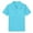 Light Blue, variant on Girls T-shirts,Children's Solid Color Lapel Short Sleeved T-shirt Mid Size Children's Casual Top