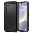 thumbnail image 1 of Funda Spigen Tough Armor para Galaxy S24 Plus con soporte, color negro, 1 of 7