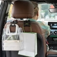 thumbnail image 4 of ELAYARD 4Pcs Compact Black Vehicle Seat Headrest Hooks Multi-Functional Car Bag Holders, 4 of 8