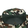 thumbnail image 4 of Cheers.US Outdoor Summer Wide Brim Boonie Hat Military Camo Sun Cap for Men or Women, 4 of 6