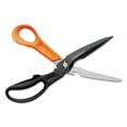 thumbnail image 5 of Fiskars Cuts+More Scissors, 9" Long, 3.5" Cut Length, Black/Orange Offset Handle, 5 of 5