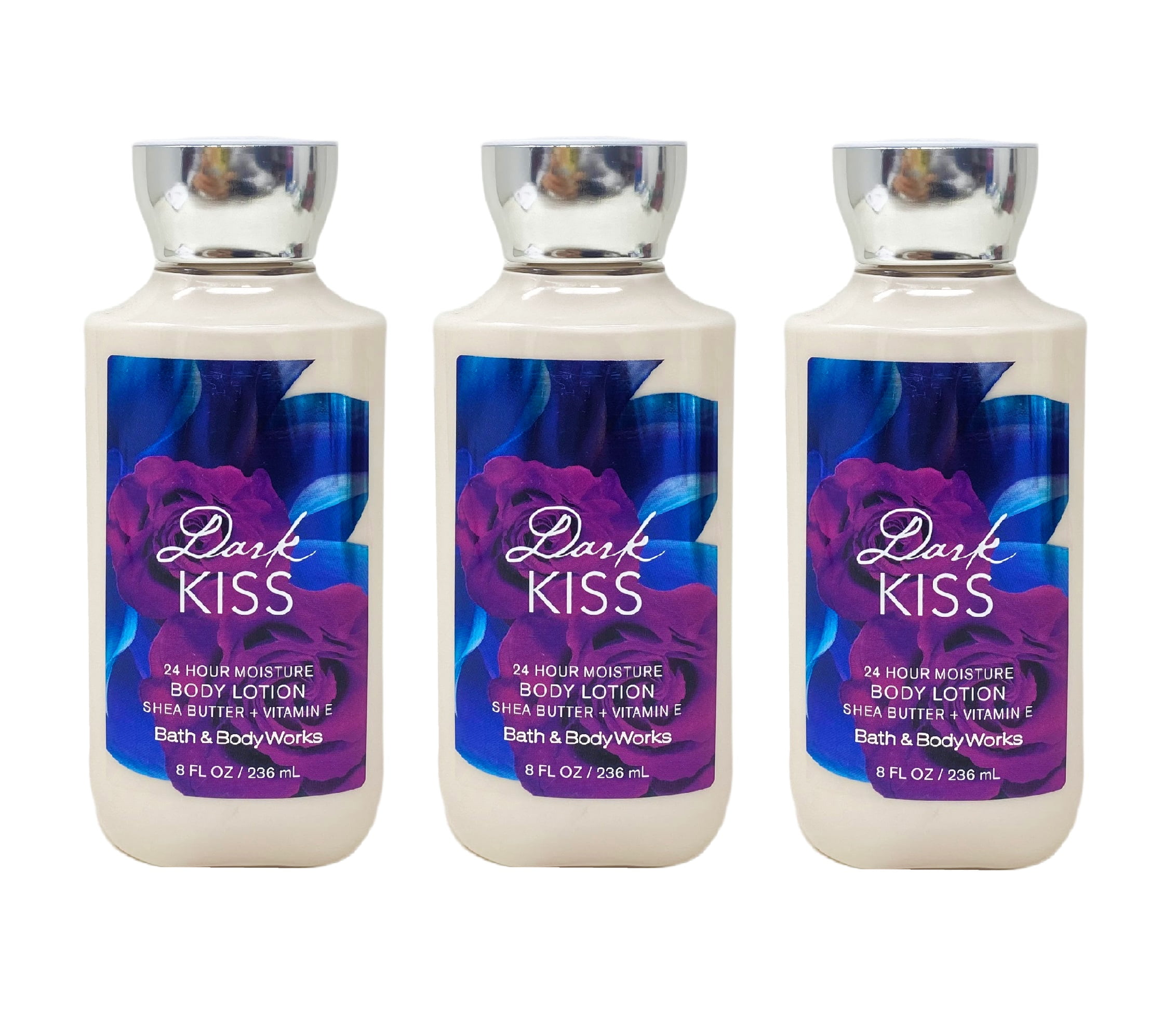 Bath and Body Works Dark Kiss Shea & Vitamin E Body Lotion Gift Set 8