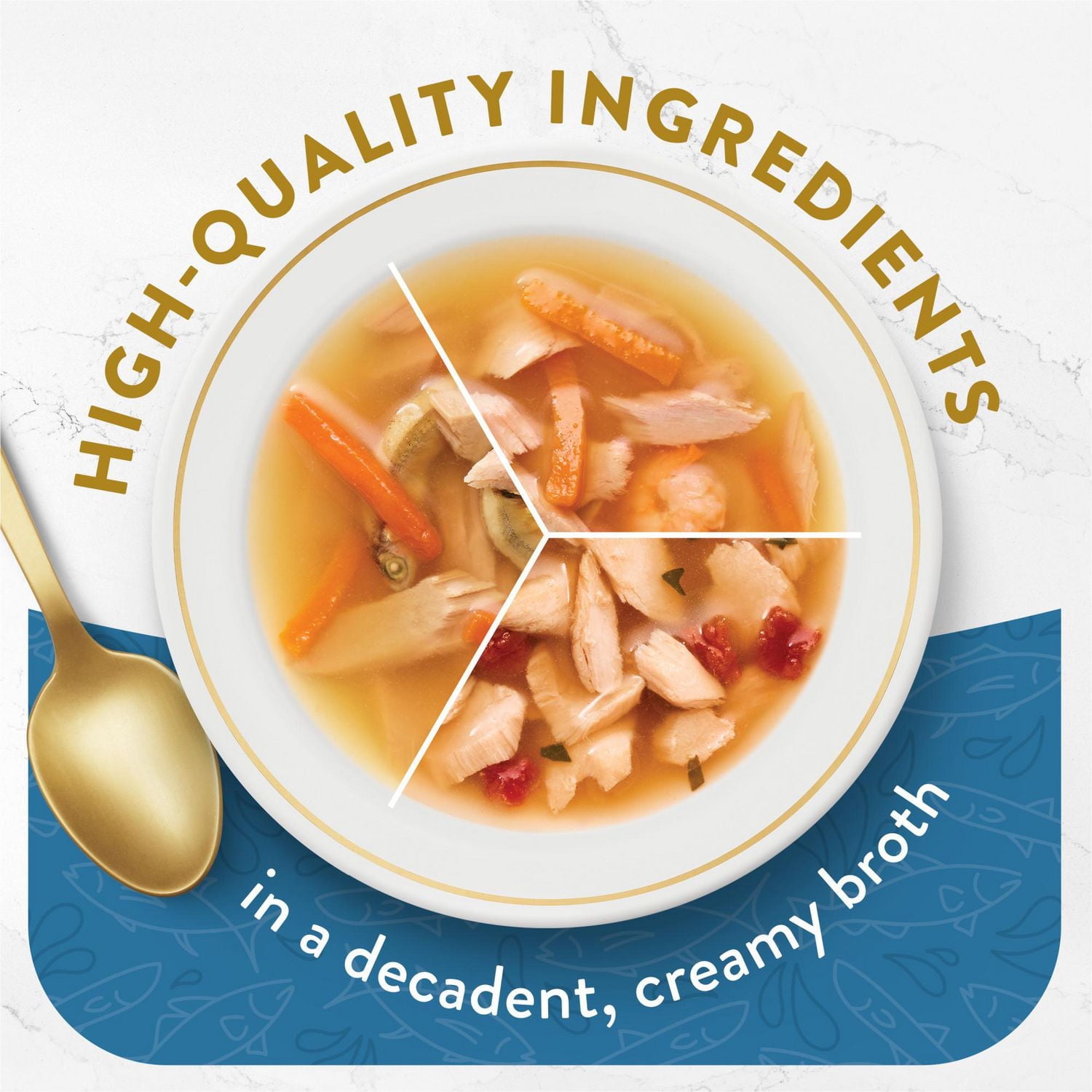 Fancy Feast Hors d'Oeuvre Amuse-Gueule au Blanc de Poulet et au Boeuf en Lanieres Nourriture pour Chats 57 g