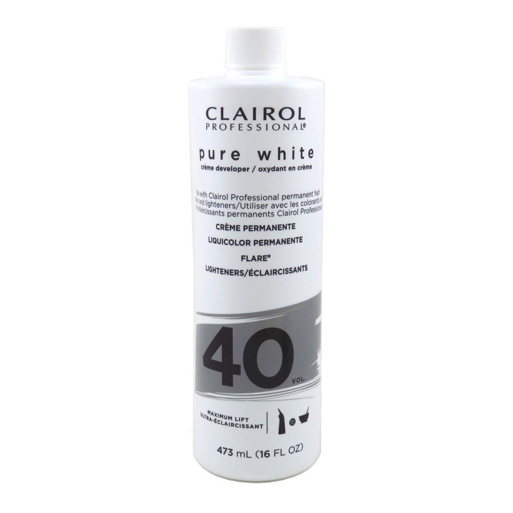 Clairol Pure White 40 Creme Developer Maximum Lift, 16 Ounces Walmart
