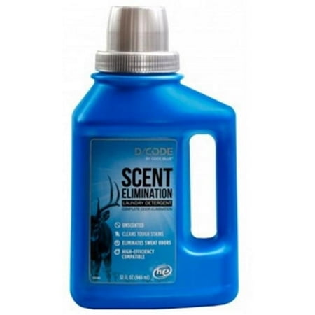 Code Blue D-Code 32 oz Laundry Detergent, Unscented