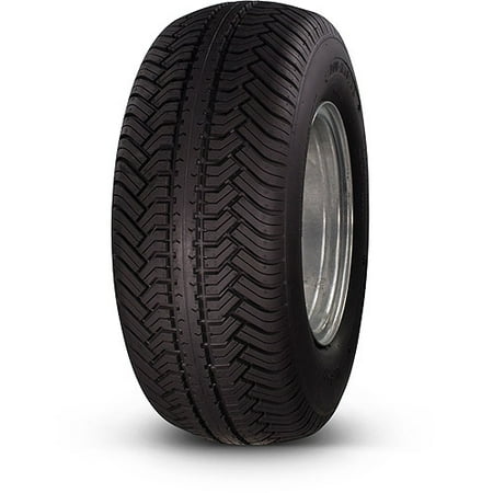 Greenball Towmaster 20.5x8.00-10 8-Ply Bias Trailer Tire and Wheel Assembly 4-on-4 Bolt Pattern, Galvanized