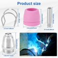 thumbnail image 5 of 50Pcs Nozzles Tip Consumables Kit AG60 SG-55 AG-60 WSD-60 Plasma Cutter Cutting Torch Tip Metal Cutting Torch Nozzles Tip Set, 5 of 5