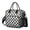 Black and White-1, variant on Red and Black Checkered Pattern Insulated Leakproof Lunch Box for Women, Large Lunch Bag for Tween Teen Adult, Loncheras Para Mujer for Work Beach Travel Picnic Camping