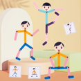 thumbnail image 1 of New Kids DIY Montessori Puzzle Toys Jigsaw Material Boards Early Educational Learning Wooden Preschool Fine Motor Training GameBoy He Qiyong unisex, 1 of 1