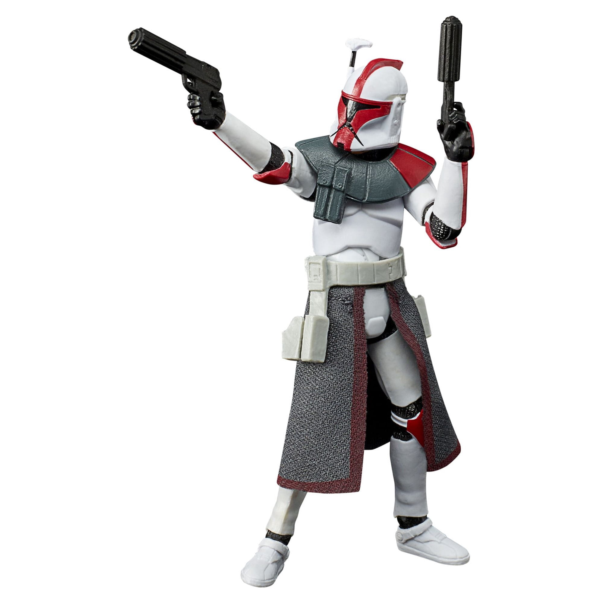Star Wars: Clone Wars ARC Trooper Captain Toy Action Figure Set for Boys and Girls, 3 Pieces