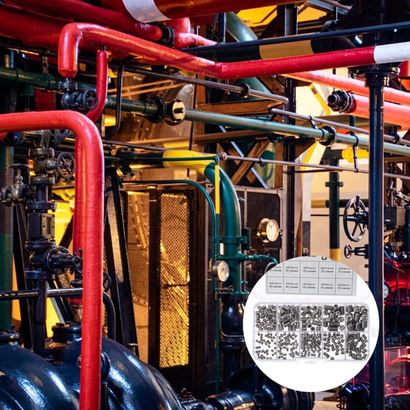 Raindrops 300pcs Internal Cup-Point Screws Assortment Kit for Door Handles and General Hardware Use