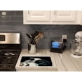 thumbnail image 2 of Boston Terrier Spot In The Sun Glass Cutting Board 12 in x 15 in, 2 of 5