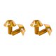 thumbnail image 3 of Eigraketly Soporte de cabeza de seta pernos de montaje tipo M5x10 tornillo de cabeza hexagonal portabotellas de bicicleta piezas de estante 2 uds perno de amarillo 2piezas Eigraketly  CBP099756, 3 of 5