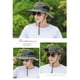 thumbnail image 5 of Sombrero de pescador para hombre,Sombrero de pescador para hombre Sombrero de pescador de verano Sombrero de pescador transpirable Máxima confiabilidad, 5 of 5