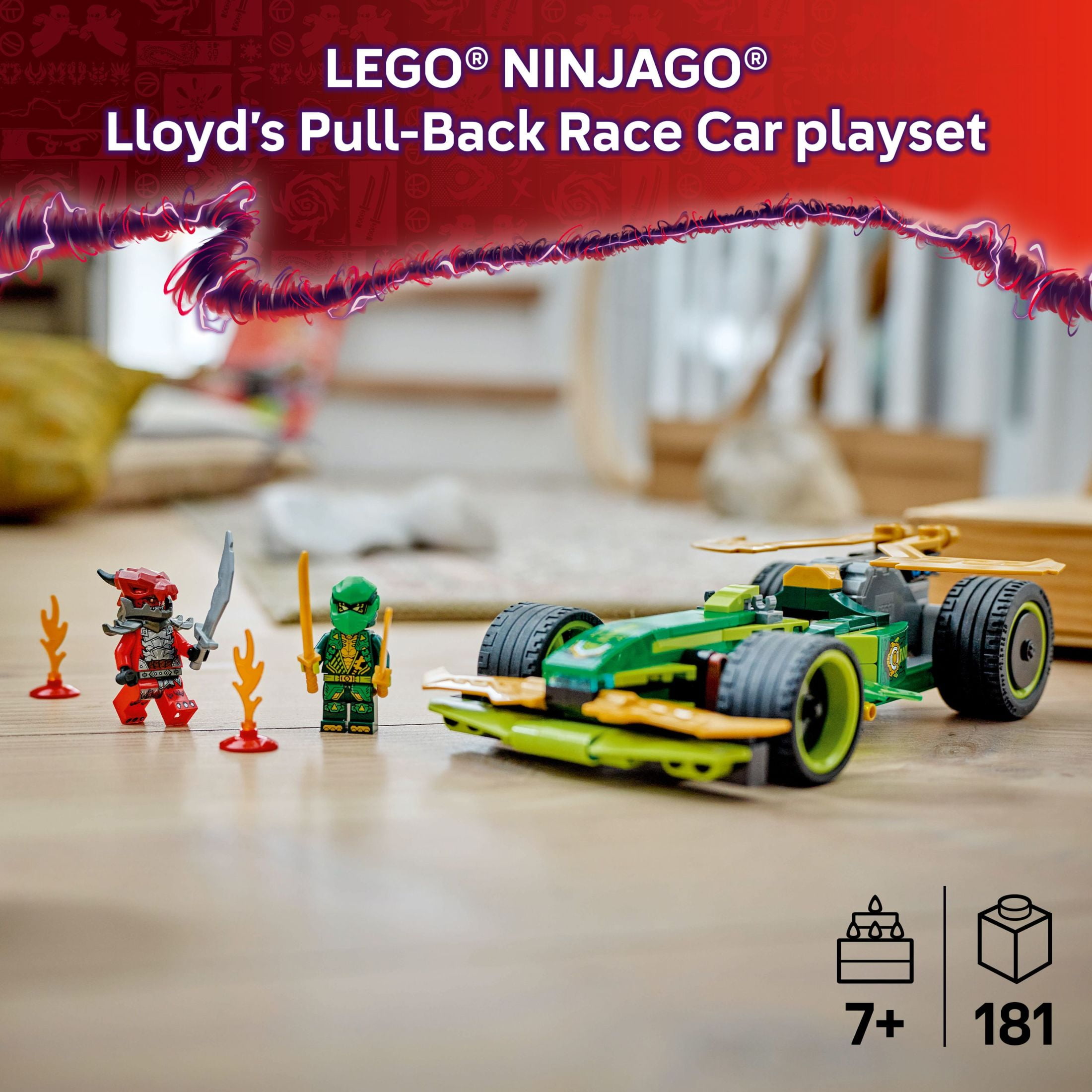 LEGO, Building Toy, 71828, Race Car for Kids Ages 7+ - Walmart.com