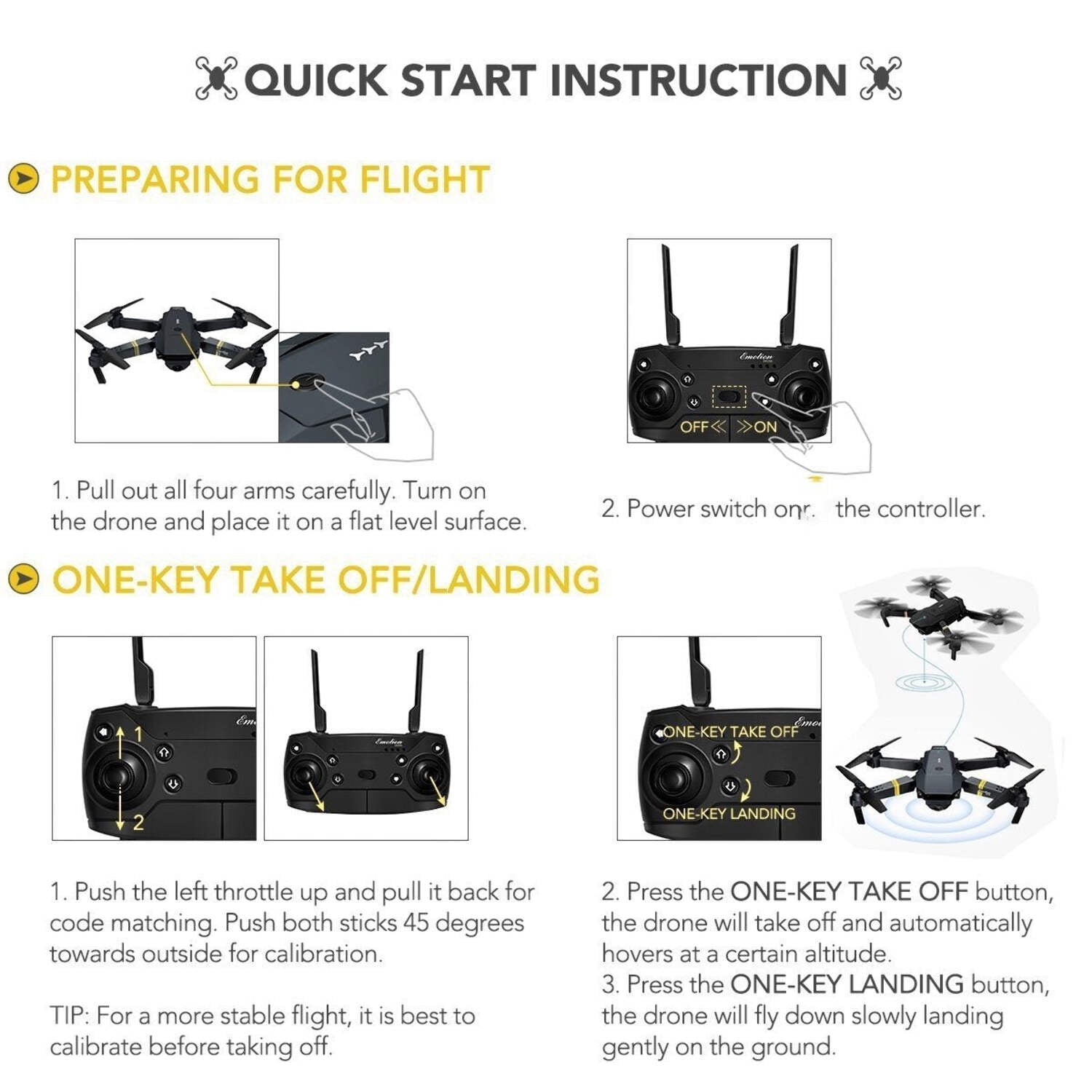 QuadAir Drone Extreme Upgrade with 3 Batteries HD Camera Live Video WiFi FPV Voice Command