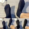 thumbnail image 4 of Mens Sexy Striped Wear See-Through Sheer Stockings Business Dress Tube Socks, 4 of 7