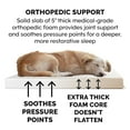thumbnail image 6 of FurHaven Ultra Plush Orthopedic Deluxe Mattress Pet Bed for Dogs & Cats - Cream, Jumbo Plus, 6 of 11