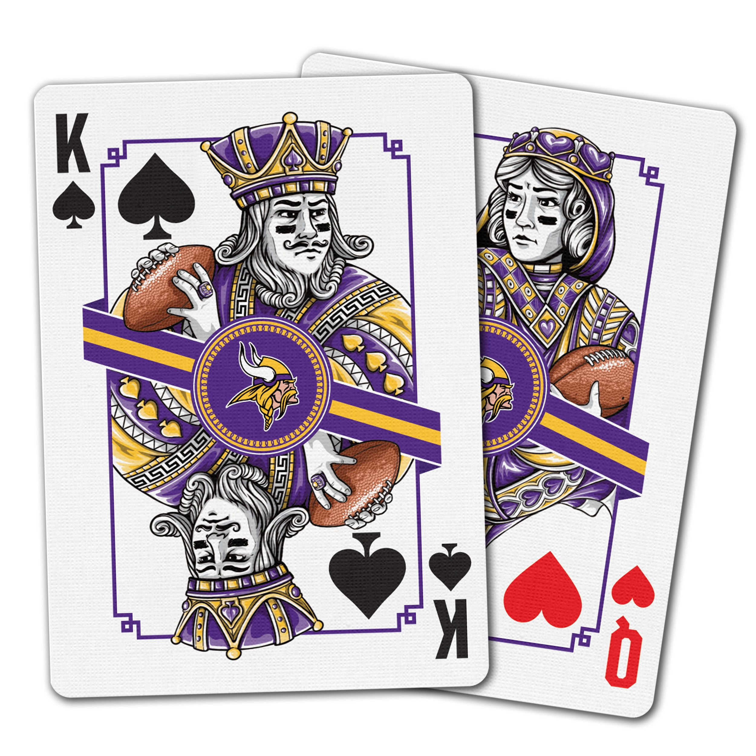 YouTheFan NFL Minnesota Vikings Classic Series Playing Cards