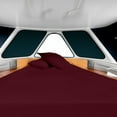 thumbnail image 2 of Universal XL V Berth 3 Piece 100% Egyptian Cotton 800TC The Best Boat V Berth Bedding Fits mattresses up to 15” Depth Durable & Easy Washable - Great Gift for Boaters ( Wine ), 2 of 4
