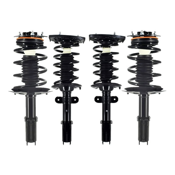 Front - Rear Quick Complete Strut  - Coil Spring For 2006-2013 Chevrolet Impala