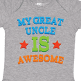 thumbnail image 4 of Inktastic My Great Uncle is Awesome Boys or Girls Baby Bodysuit, 4 of 5