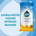 thumbnail image 3 of Pledge Multisurface Cleaning Wipes, pH Balanced, Fresh Citrus, 25 Count, 3 of 15