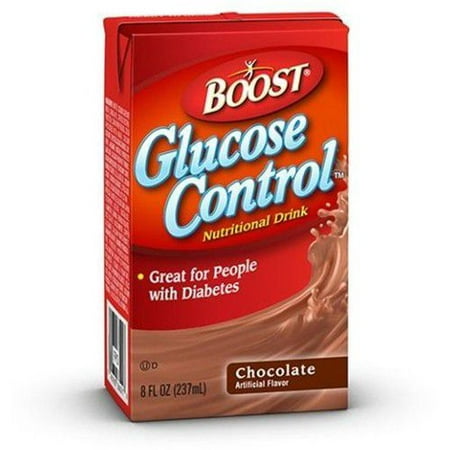Boost Glucose Control Oral Supplement  Rich Chocolate 8 oz. Carton Ready to Use - 1