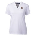 thumbnail image 2 of Women's Cutter & Buck  White Norfolk Tides Forge DryTec Heathered Stretch Blade Top, 2 of 3